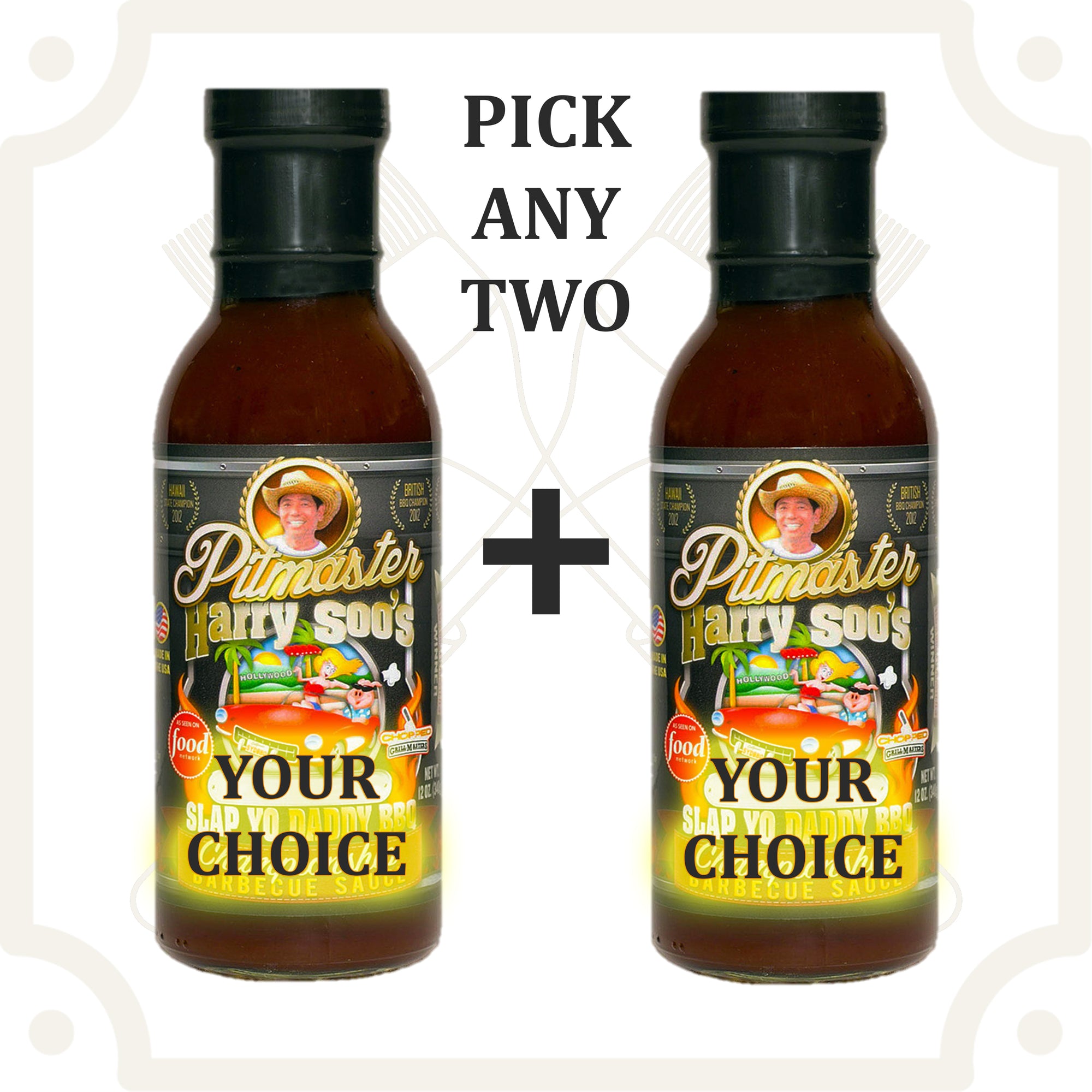 SYD BBQ Sauce - 2 Pack (Your Choice)