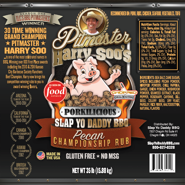 Porkilicious Pecan Rub - 35 lbs