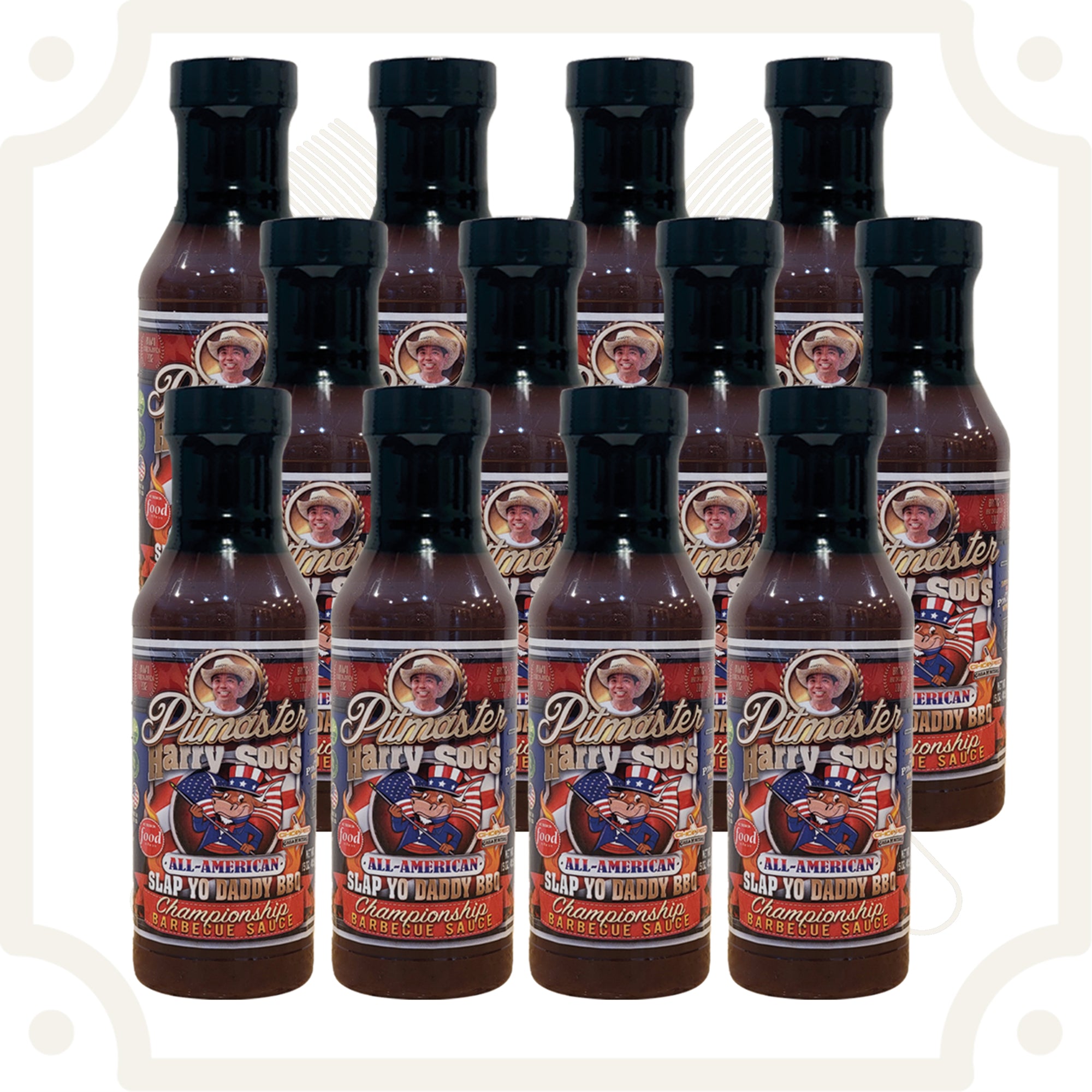 SYD BBQ Sauce - All American (1 Case of 12 Pack)