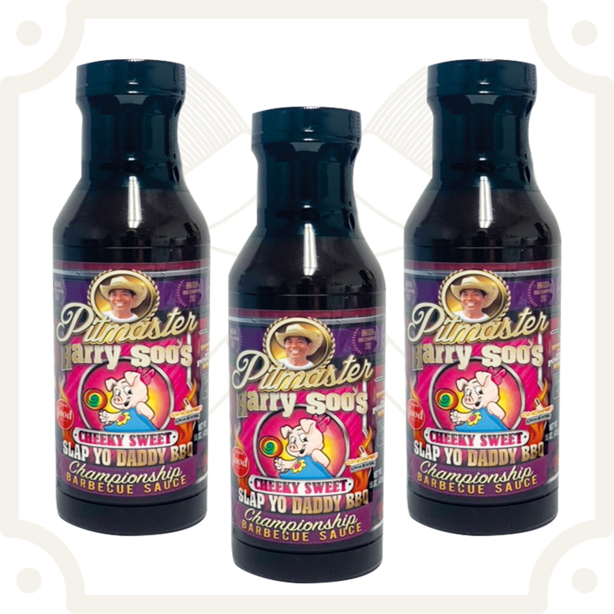 SYD BBQ Sauce - KC Cheeky Sweet (3 Pack)