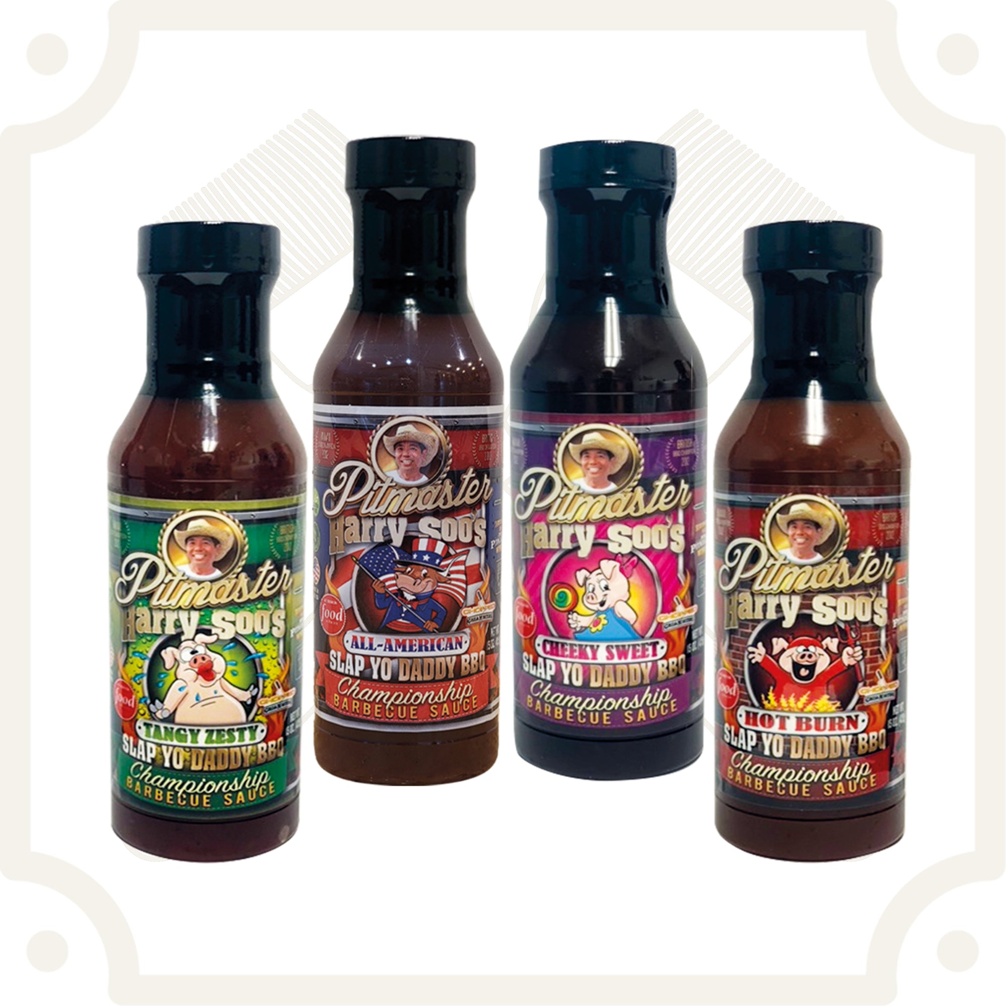 SYD BBQ Sauce - 4 Pack Variety (New Flavors)