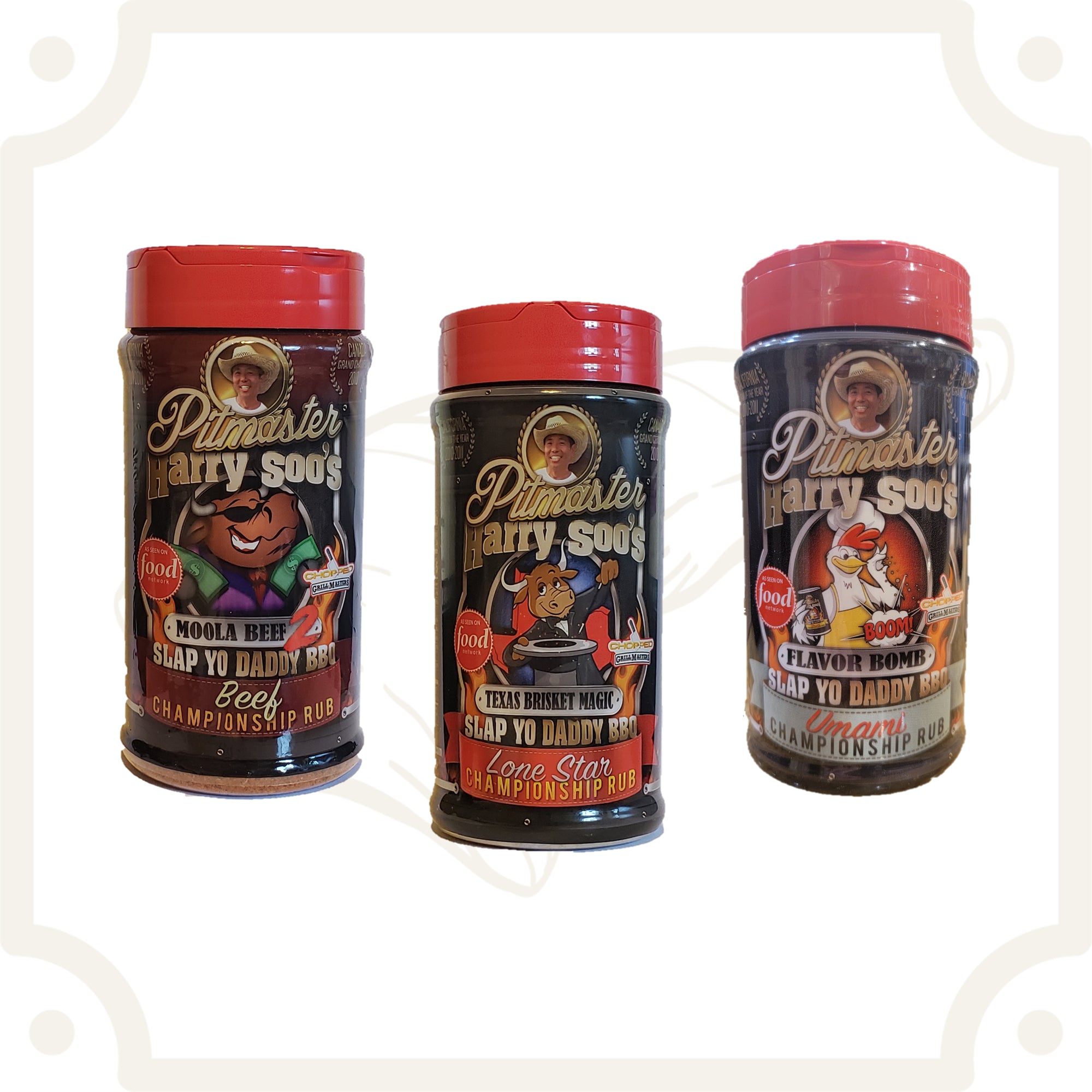 SYD Brisket Competition Pack (3 Pack of 12 oz Rubs)