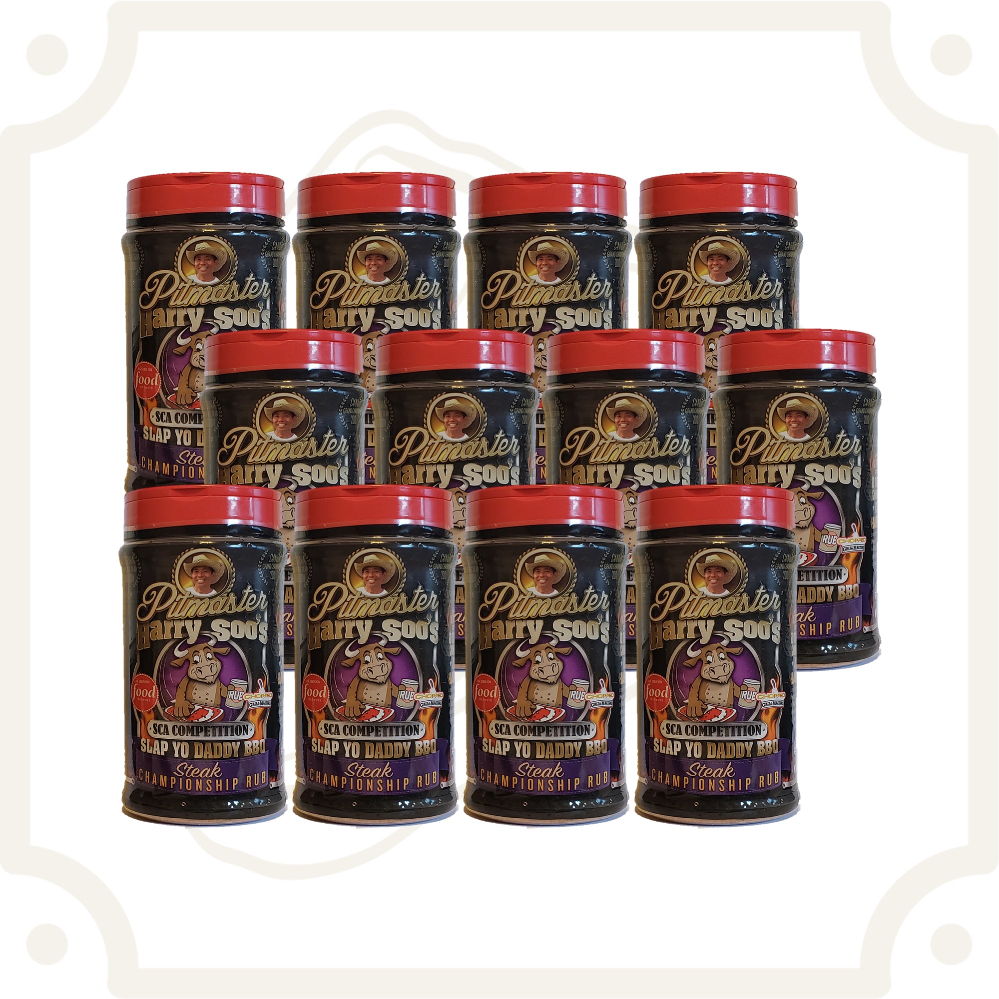 SYD Award Winning Rubs - 12 oz (Your Choice - 1 Case of 12 Pack)