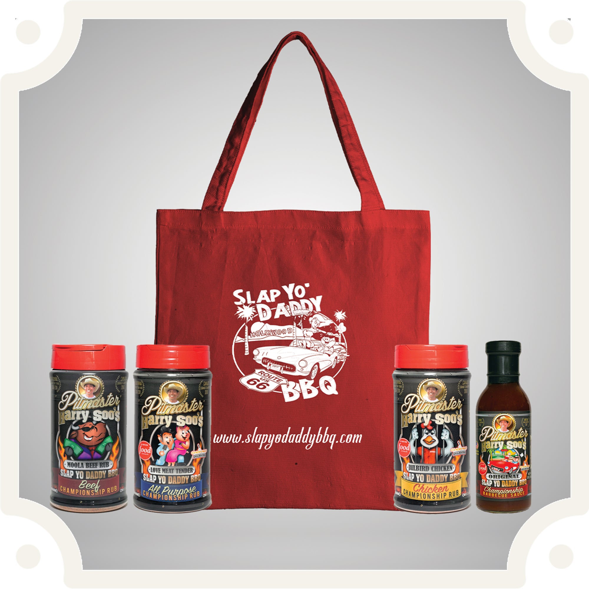 SYD Gift Set (Incl. SYD Grocery Bag, 3 Rubs, & BBQ Sauce)